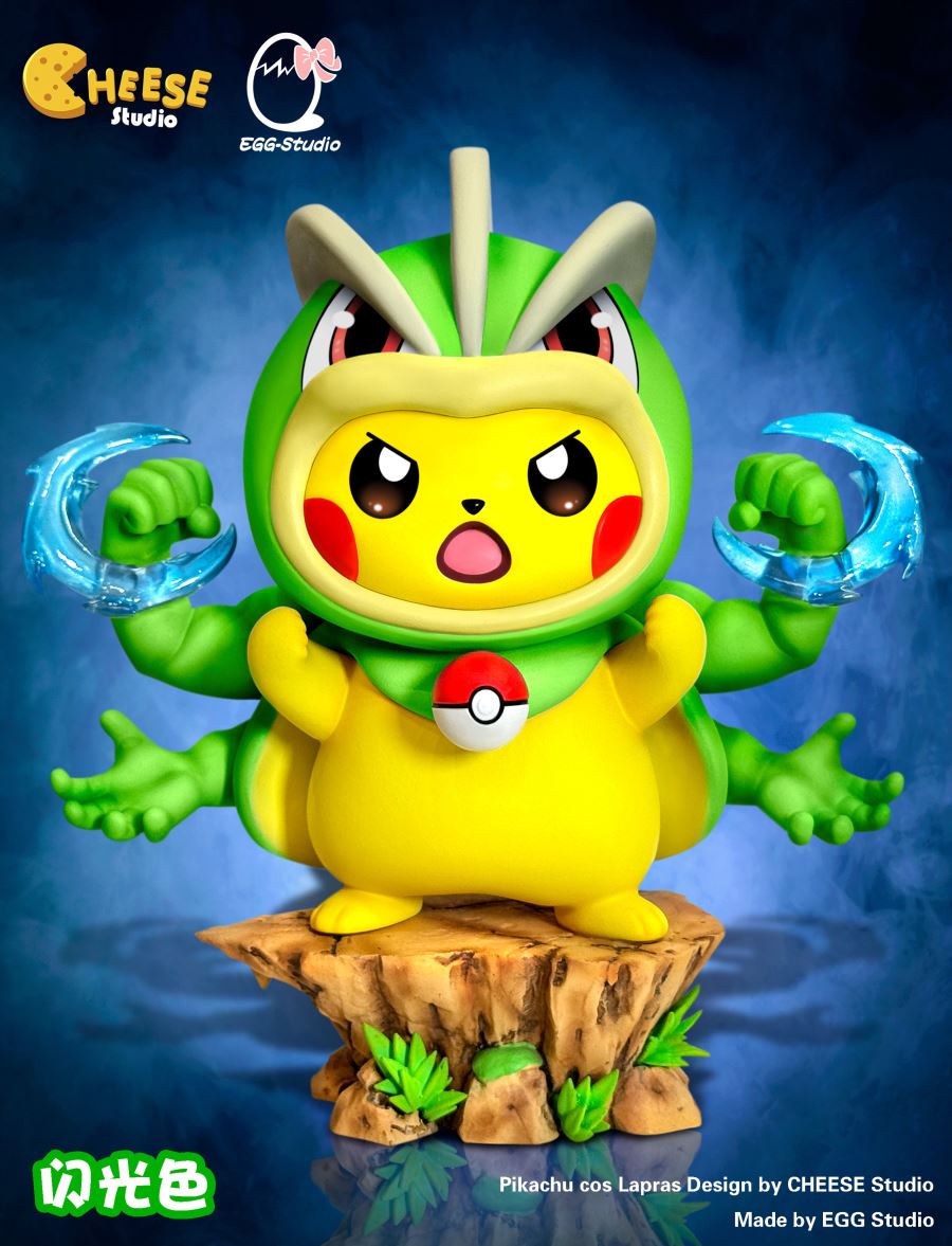 Pikachu cos Machamp - Pokemon