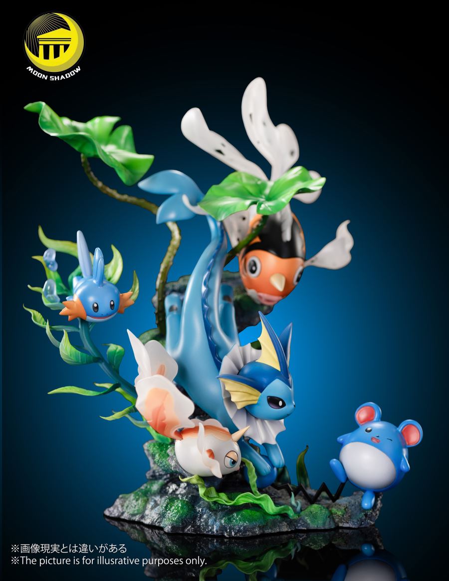 Vaporeon Group - Pokemon