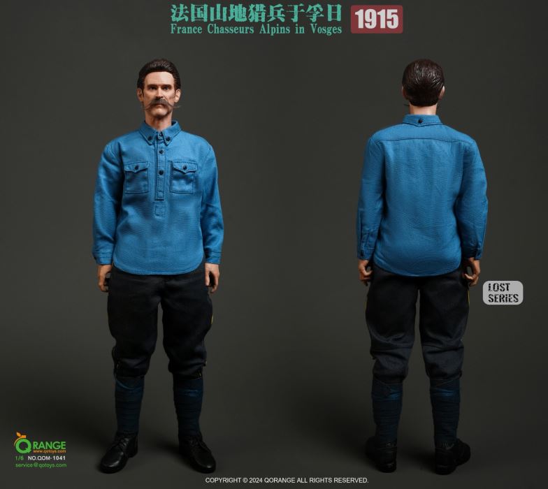 France Chasseurs Alpins in Vosges 1915 1/6