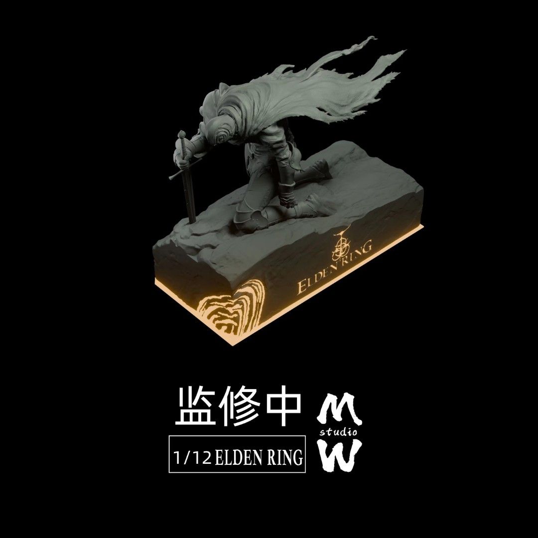 Fingerprint Knight (luminous desktop version) - EldenRing