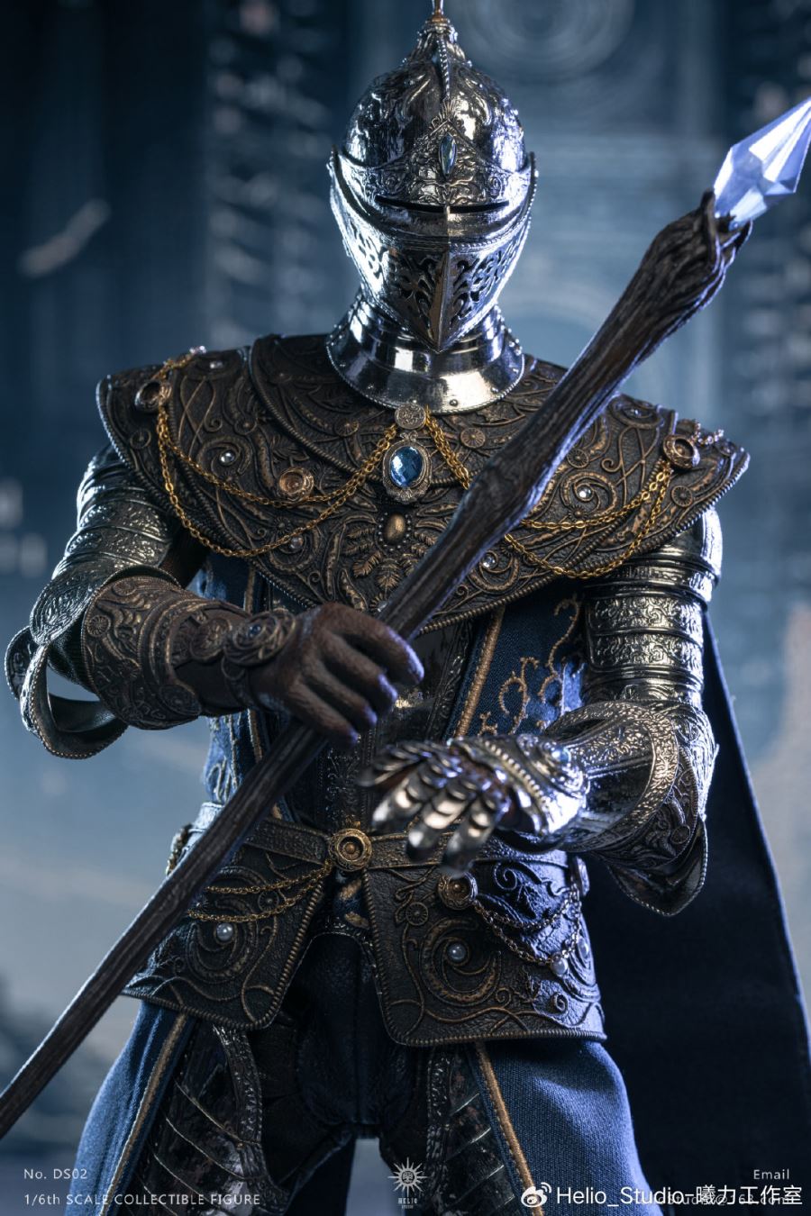 Enchanted Knight #DS02 White Copper - Original 1/6