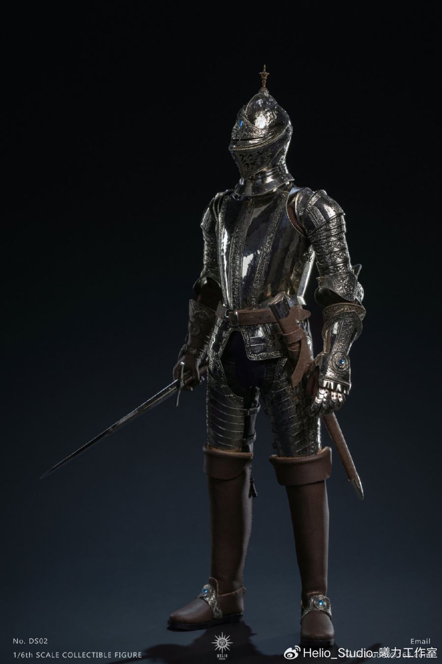 Enchanted Knight #DS02 White Copper - Original 1/6