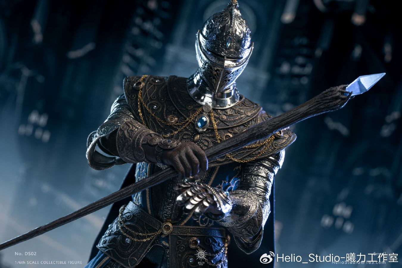 Enchanted Knight #DS02 White Copper - Original 1/6