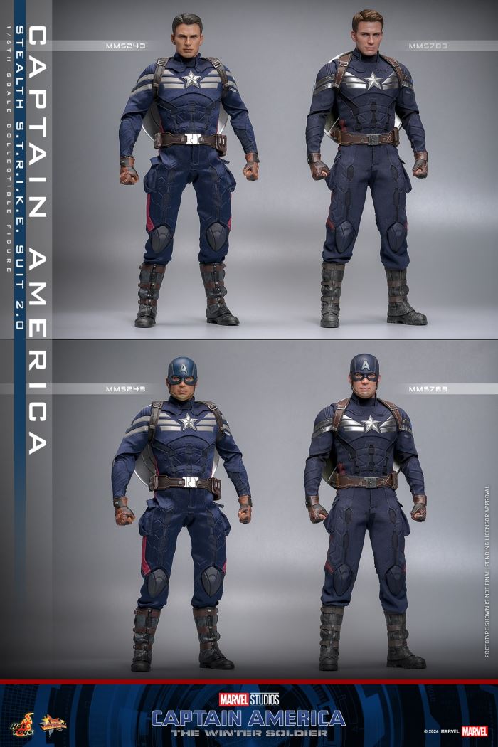 Captain America Stealth Strike Suit 2.0 ~ Captain America 2 - The Winter Soldier