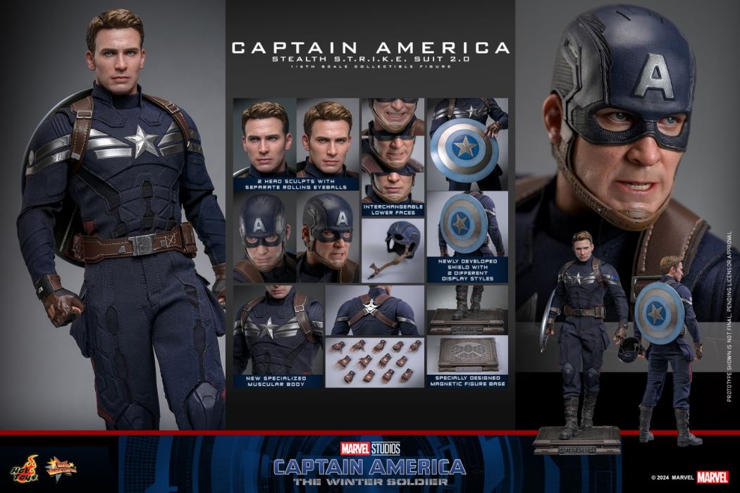 Captain America Stealth Strike Suit 2.0 ~ Captain America 2 - The Winter Soldier