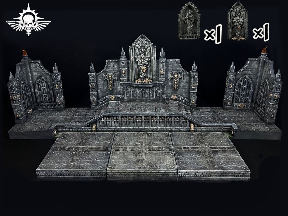 Iron Casting Series Warhammer Unlimited Combination Scenes