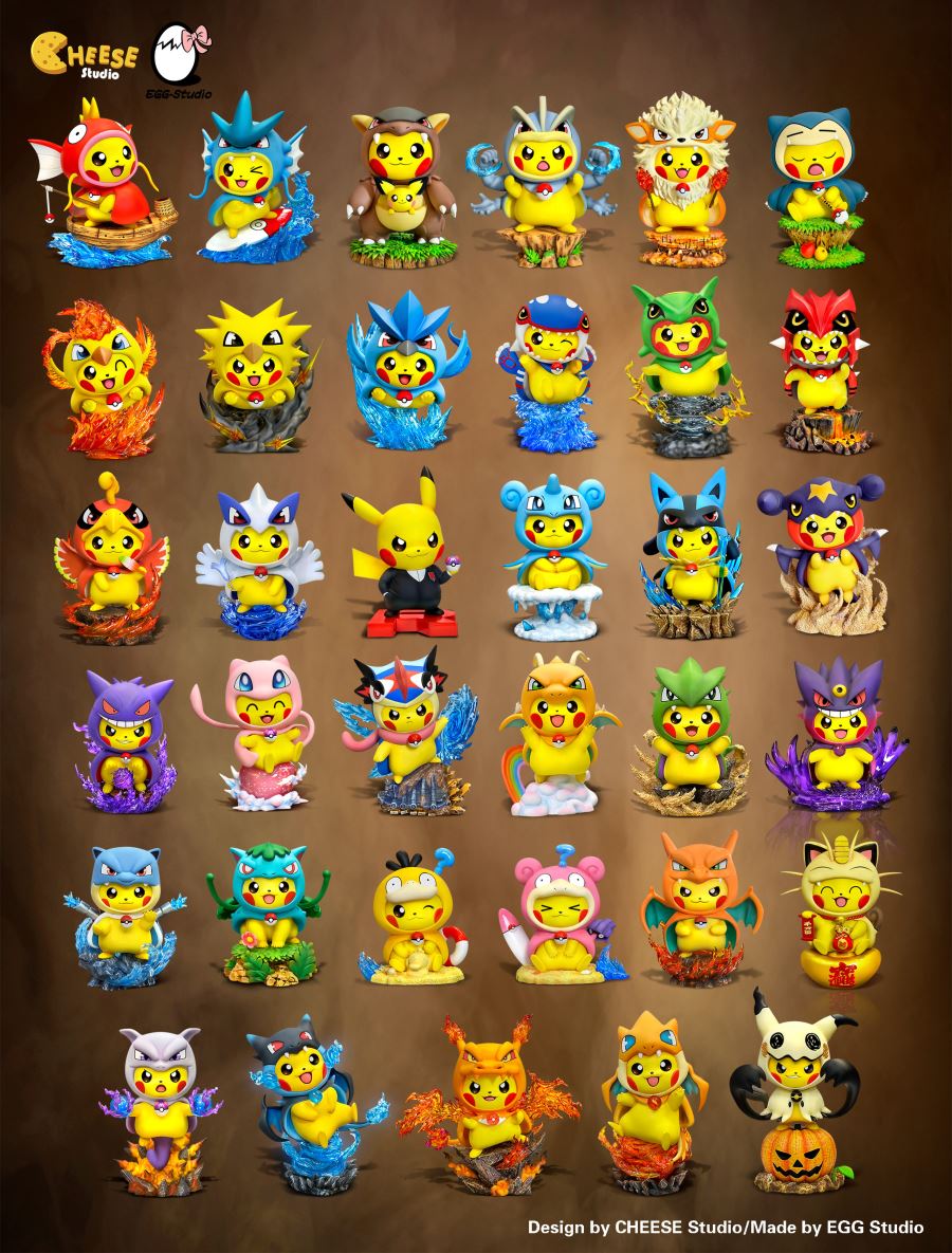 Pikachu cos Kangaskhan - Pokemon