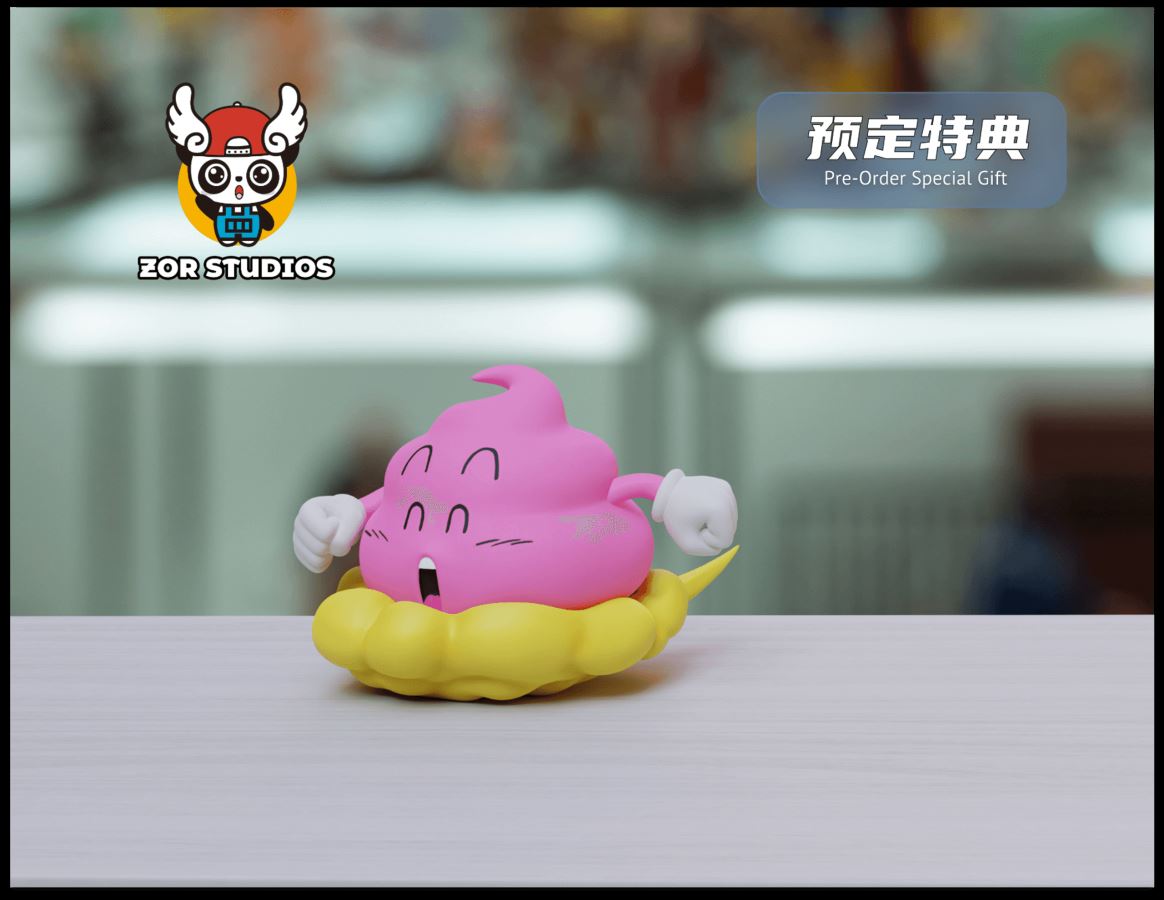 Goku & Arale on cloud