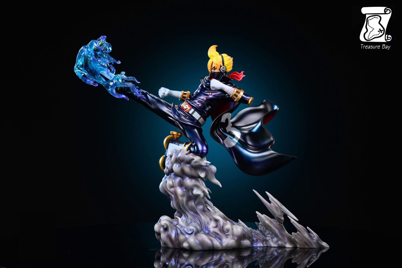 Straw Hat Pirates Germa 66 Sanji & Invisible Black Sanji - One Piece