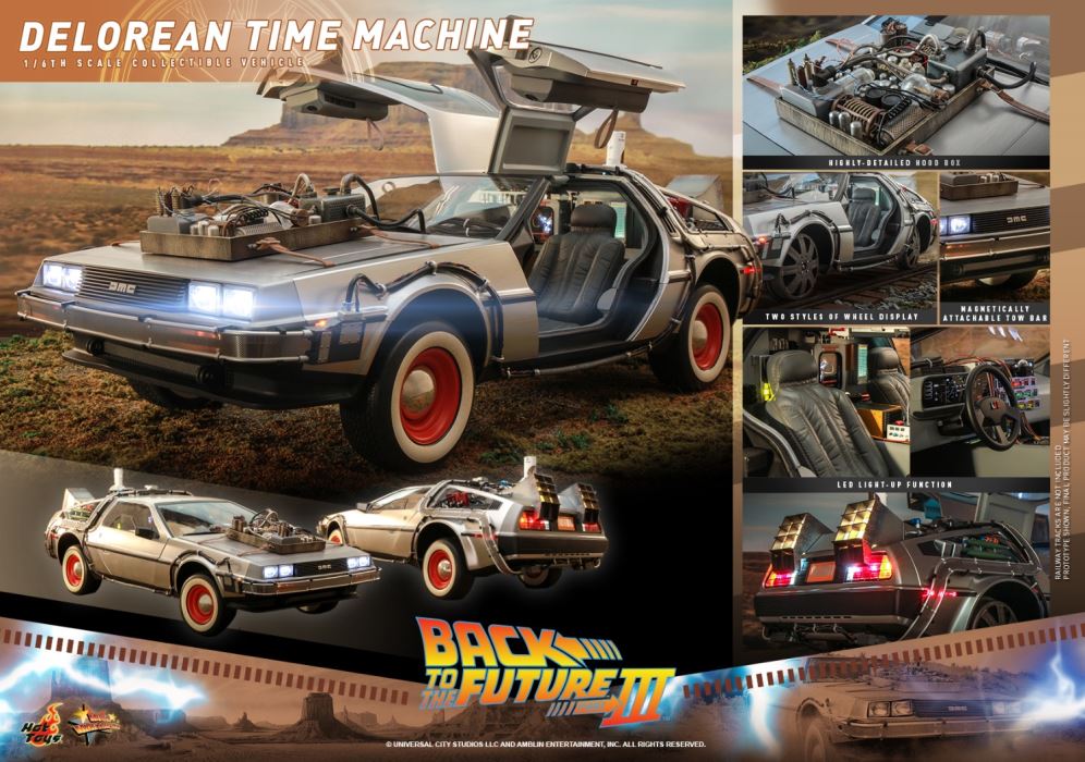 Back to the Future 3 - DeLorean Time Machine