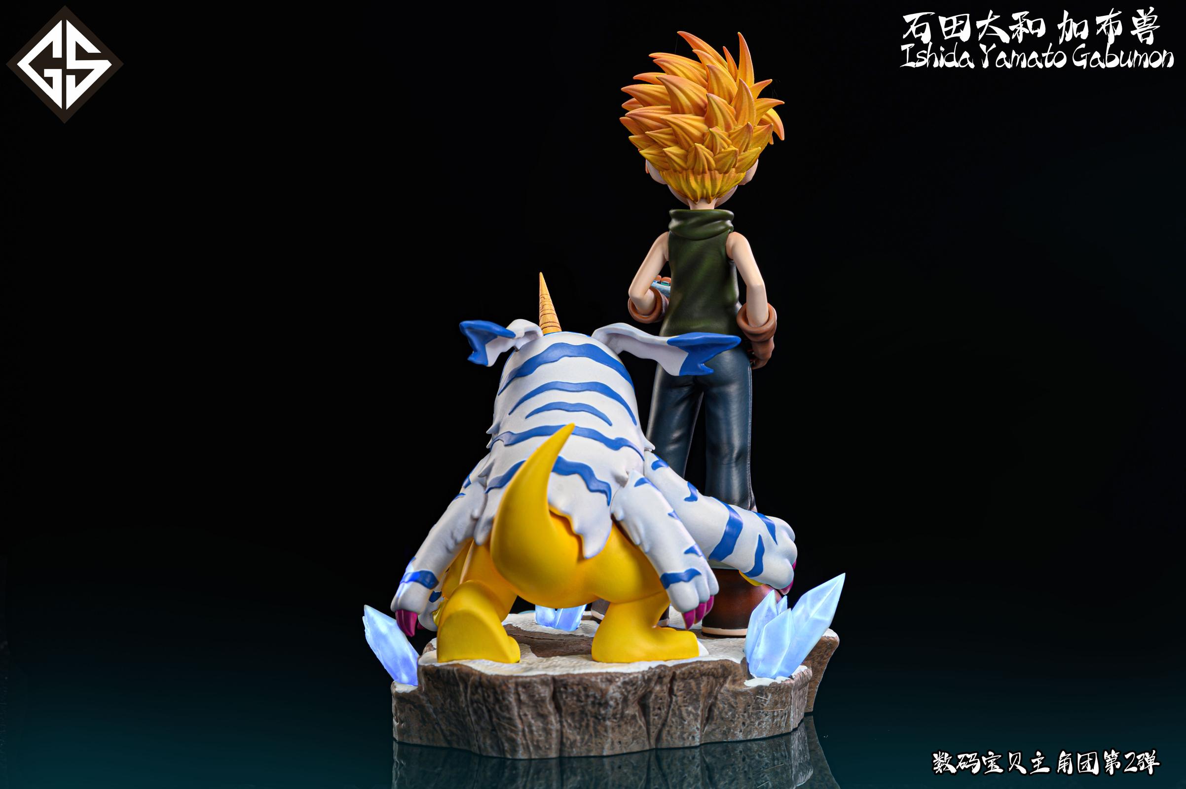 MH Scale Ishida Yamato VS Gabumon – Digimon Resin Statue – GS Studio