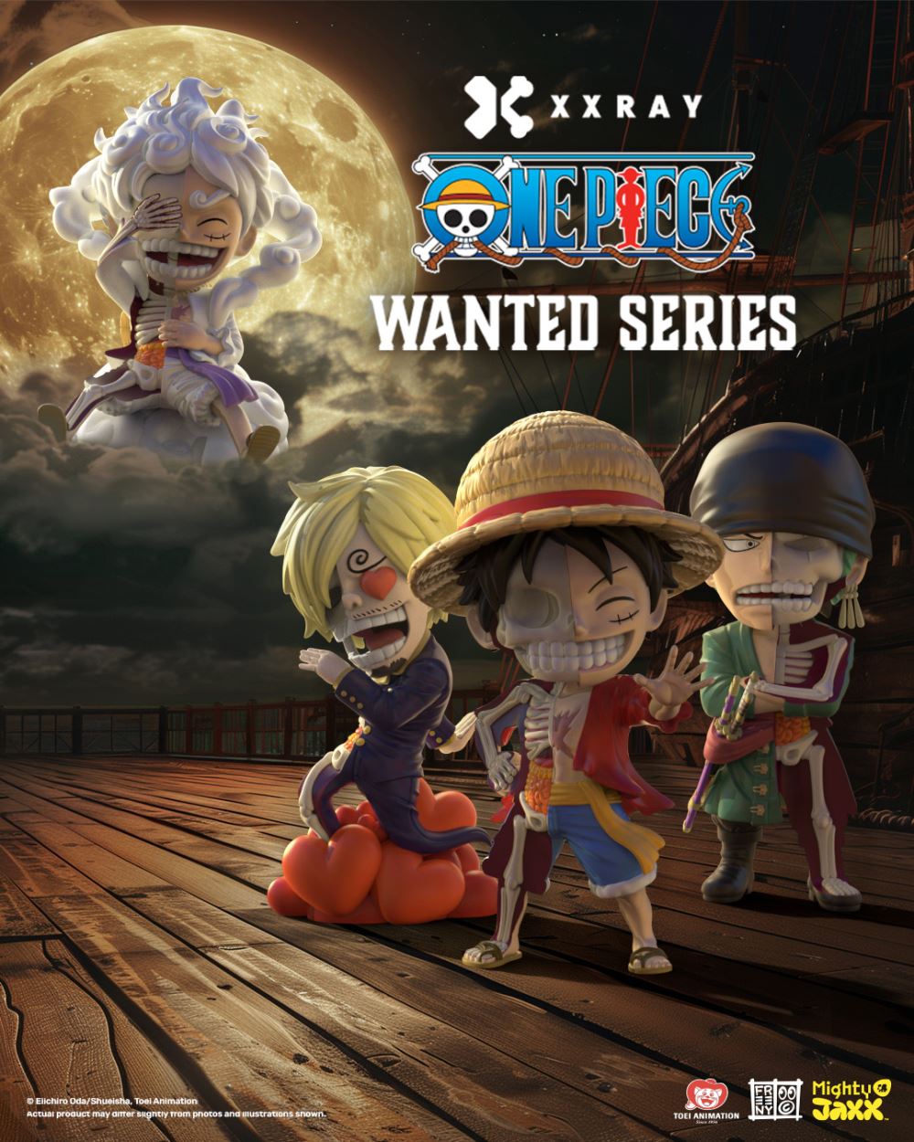 XXRAY Luffy , Nika , Zoro , Sanji [Licensed]