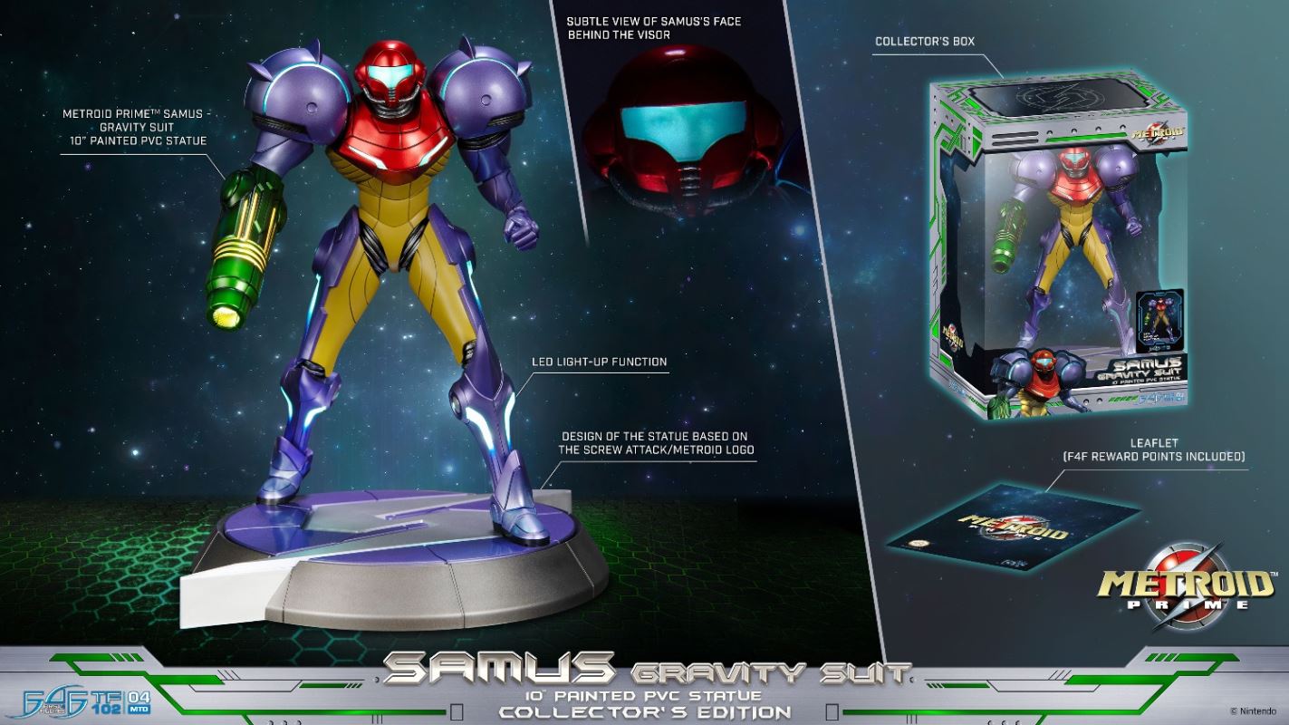 METROID PRIME - SAMUS GRAVITY SUIT