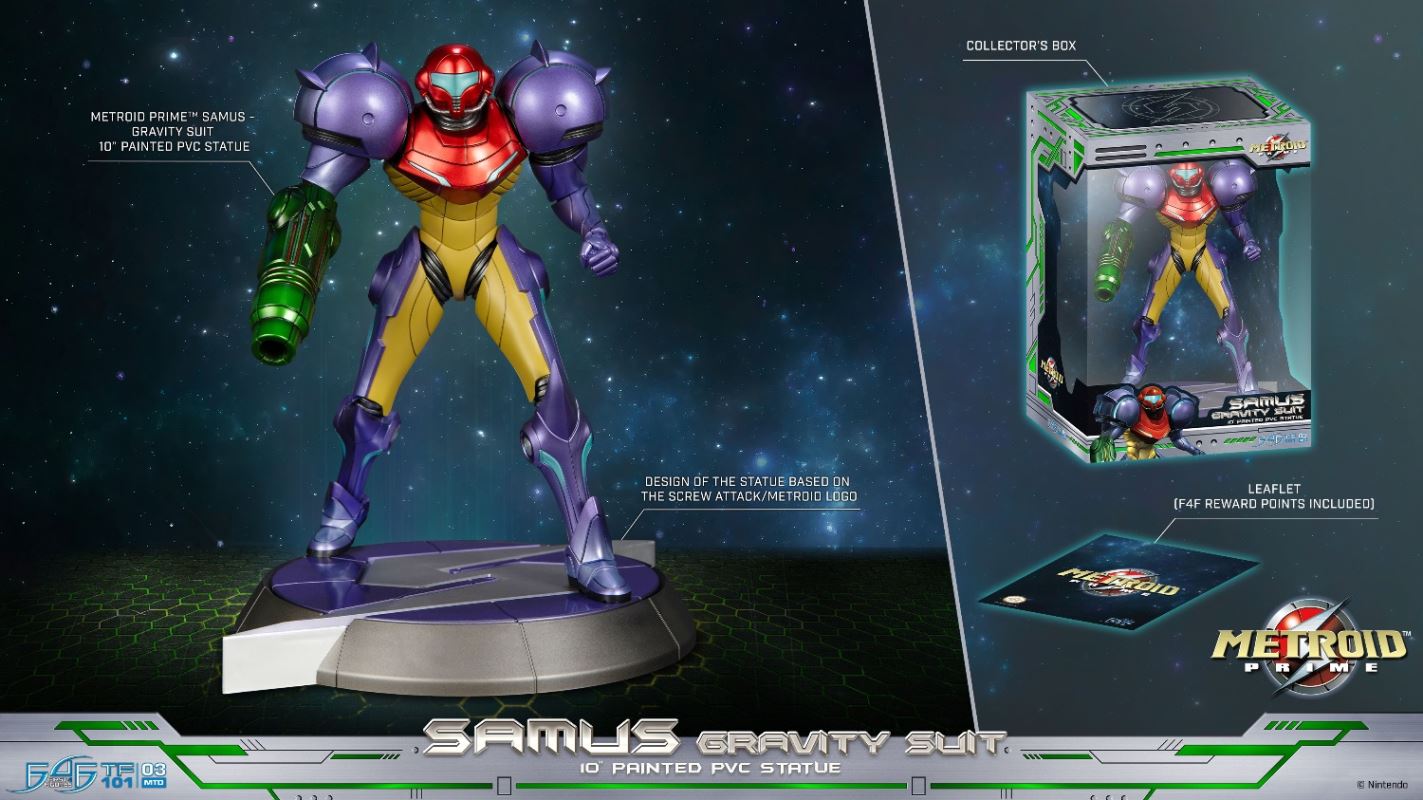 METROID PRIME - SAMUS GRAVITY SUIT