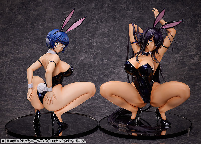 Shin Ikkitousen Shimei Ryomou Bare Leg Bunny Ver. 2nd 1/4