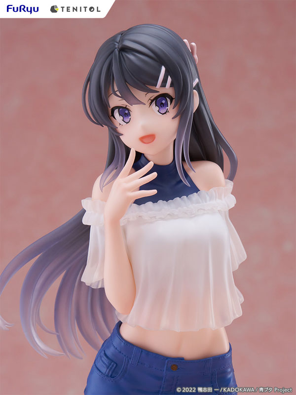 TENITOL TALL Rascal Does Not Dream of Bunny Girl Senpai Mai Sakurajima 1/7