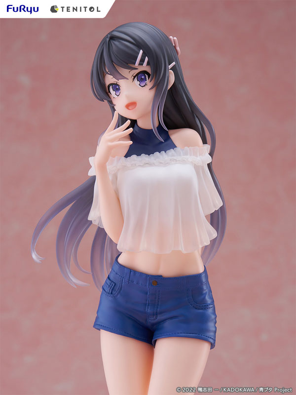 TENITOL TALL Rascal Does Not Dream of Bunny Girl Senpai Mai Sakurajima 1/7