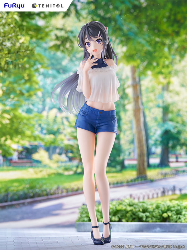 TENITOL TALL Rascal Does Not Dream of Bunny Girl Senpai Mai Sakurajima 1/7