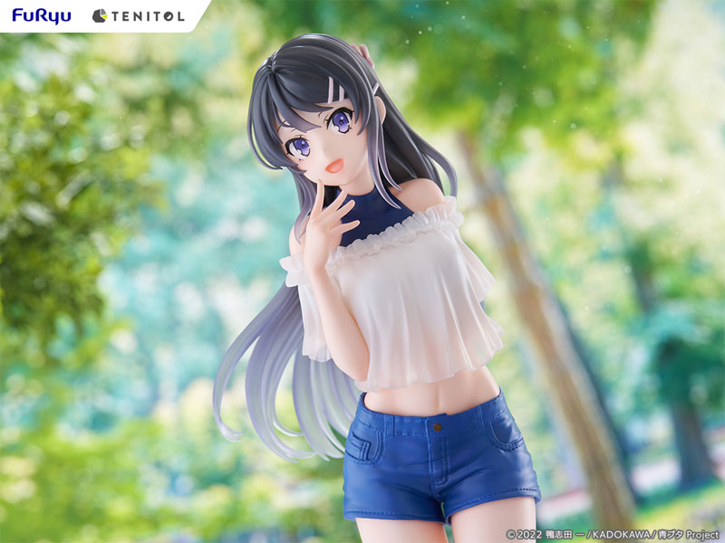 TENITOL TALL Rascal Does Not Dream of Bunny Girl Senpai Mai Sakurajima 1/7