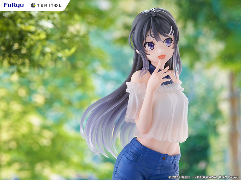 TENITOL TALL Rascal Does Not Dream of Bunny Girl Senpai Mai Sakurajima 1/7