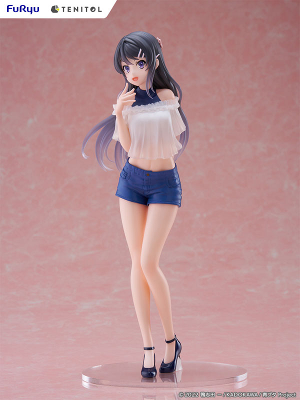 TENITOL TALL Rascal Does Not Dream of Bunny Girl Senpai Mai Sakurajima 1/7