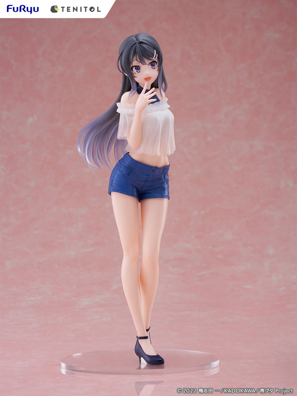 TENITOL TALL Rascal Does Not Dream of Bunny Girl Senpai Mai Sakurajima 1/7