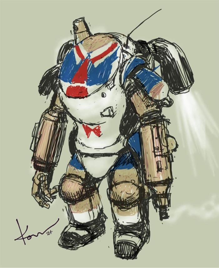 RIOBOT Me & Roboco Koutetsu no Roboco x Maschinen Krieger