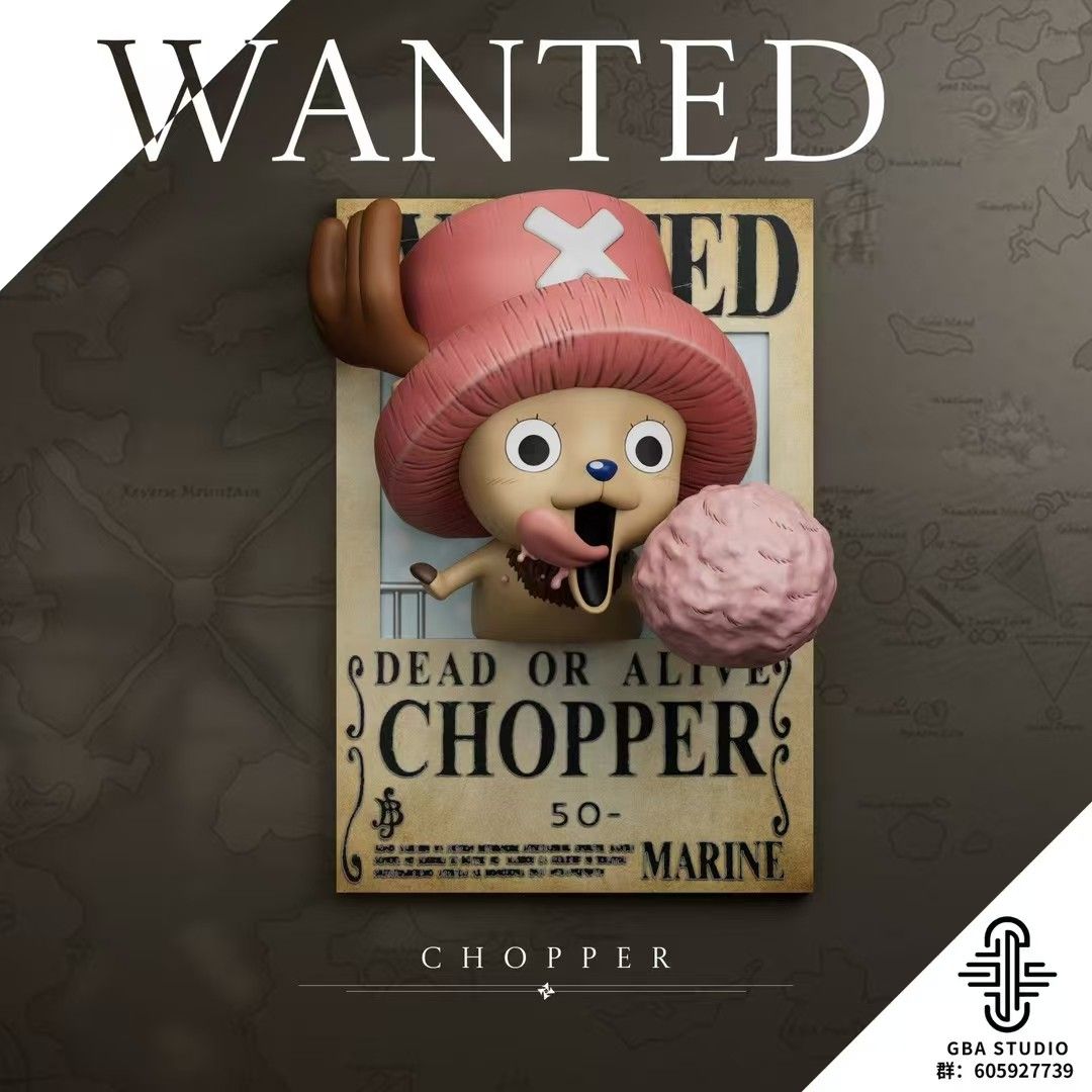 Photo Frame Luffy & Chopper