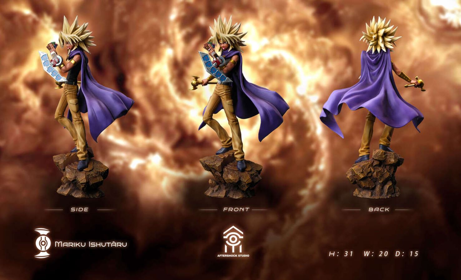 The Winged Dragon of Ra & Marik Ishtar - Yu-Gi-Oh!