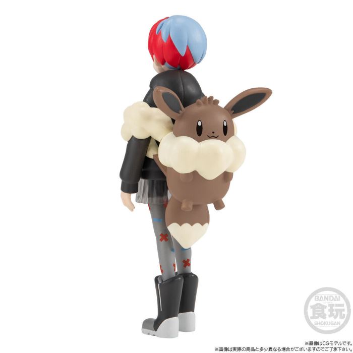 Pokemon Scale World Paludaea Area Eevee Evolution Set