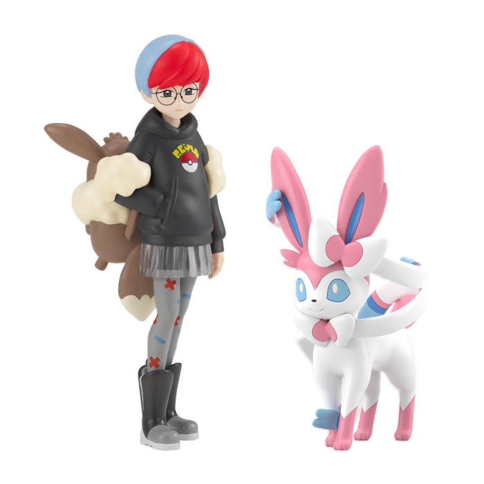Pokemon Scale World Paludaea Area Eevee Evolution Set