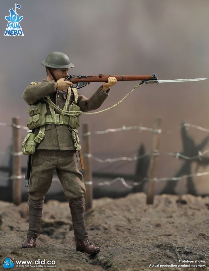 British Infantryman Albert Brown of World War I 1/12