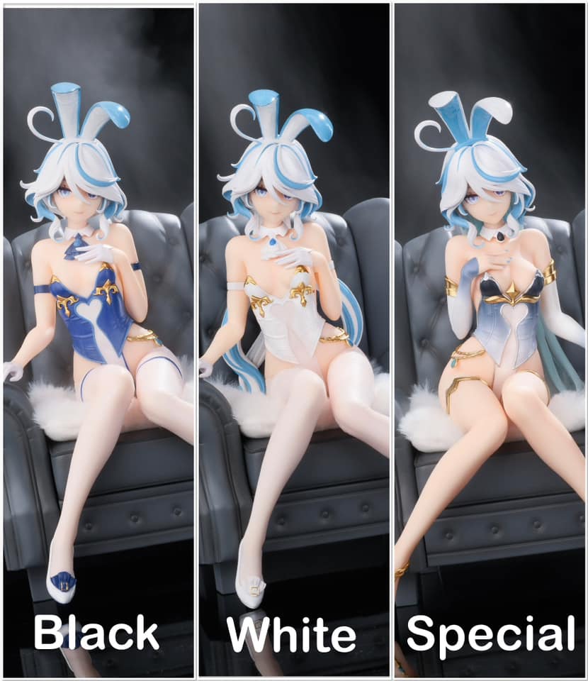 Bunny Girl Furina & Kamisato Ayaka & Sangonomiya Kokomi & Hu Tao - Genshin Impact