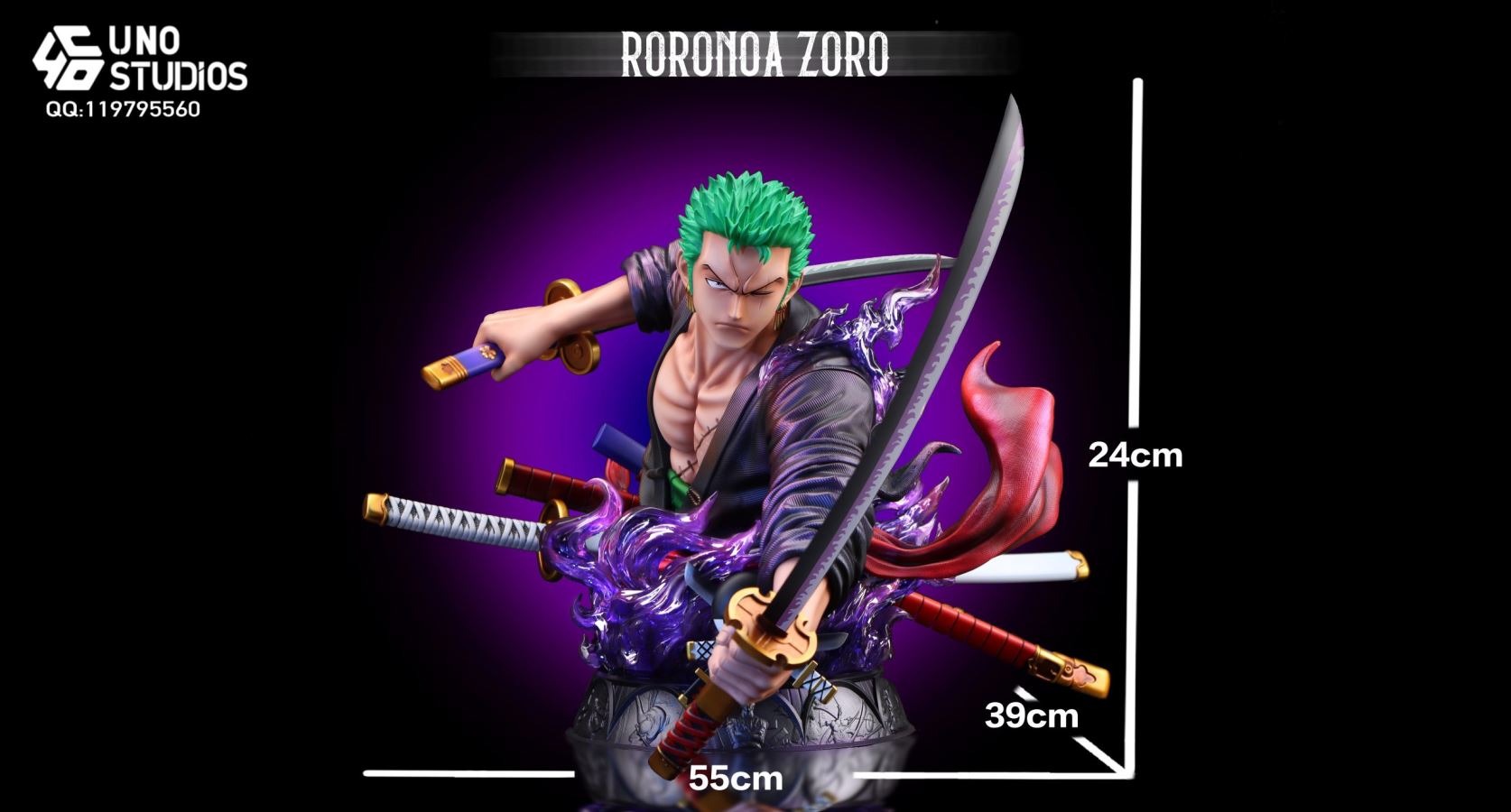 Roronoa Zoro Bust - One Piece 1/4