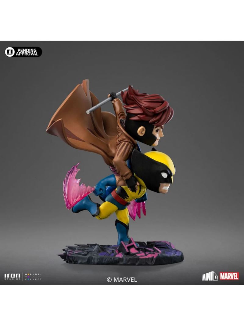 MiniCo Gambit and Wolverine - X-Men 97