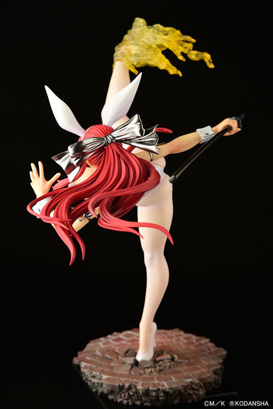 FAIRY TAIL Erza Scarlet High Kick ver. Bunny [Crimson / Black / White] 1/6