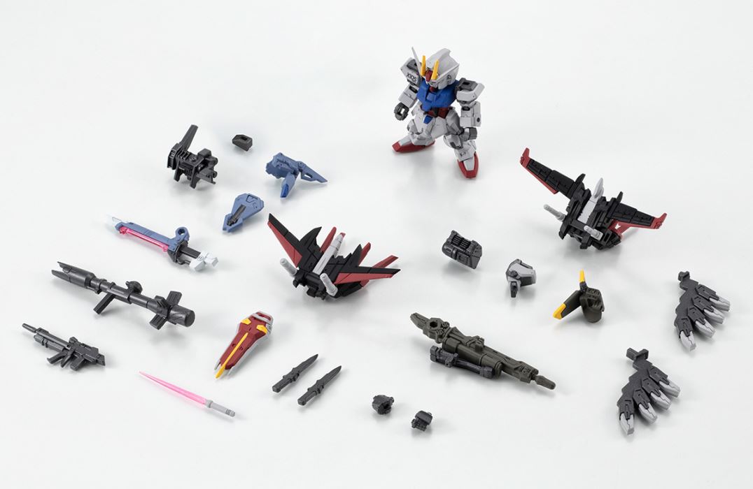 FW GUNDAM CONVERGE CORE Strike Gundam FULL WEAPON SET