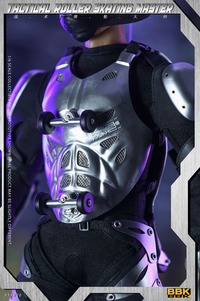 Soldier Tactical Roller Skating Master Hand-made Model 1/6