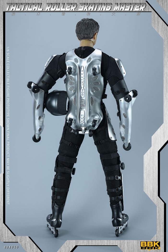 Soldier Tactical Roller Skating Master Hand-made Model 1/6