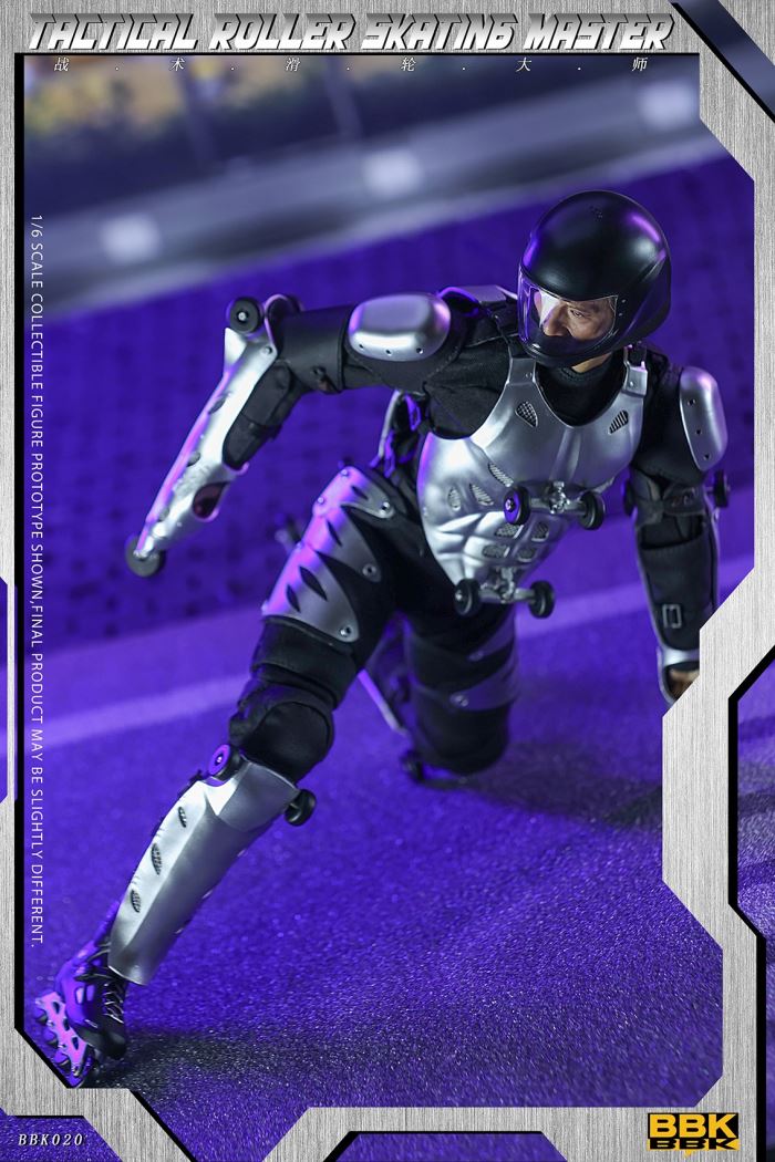 Soldier Tactical Roller Skating Master Hand-made Model 1/6