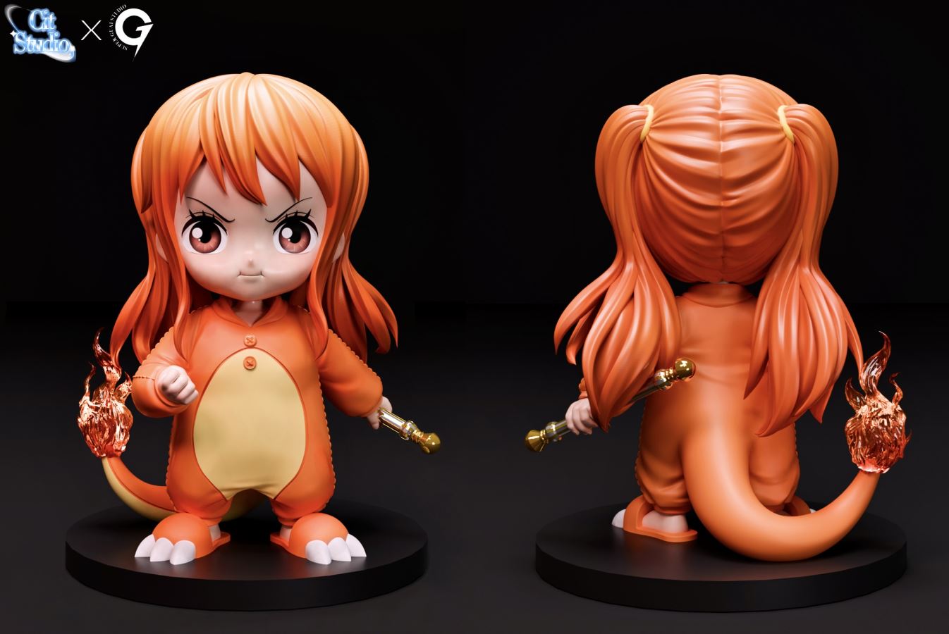Charmander Nami - One Piece