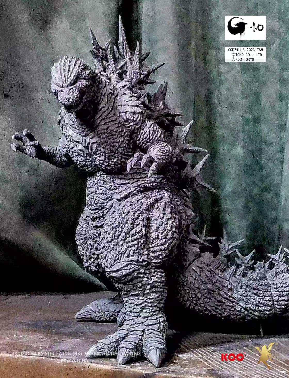 Godzilla 2023 White Mold Kit