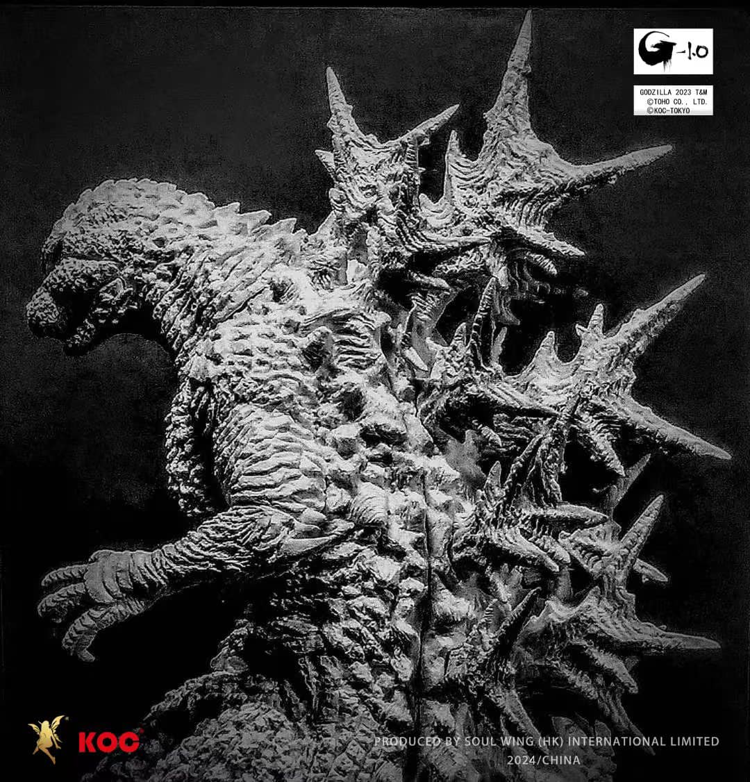 Godzilla 2023 White Mold Kit