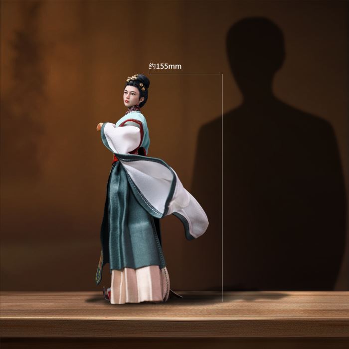 Three Kingdoms - General Lu Bu / Shameful Diao Chan / Dong Zhuo the Marquis of Mei / Taishi Dong Zhuo 1/12