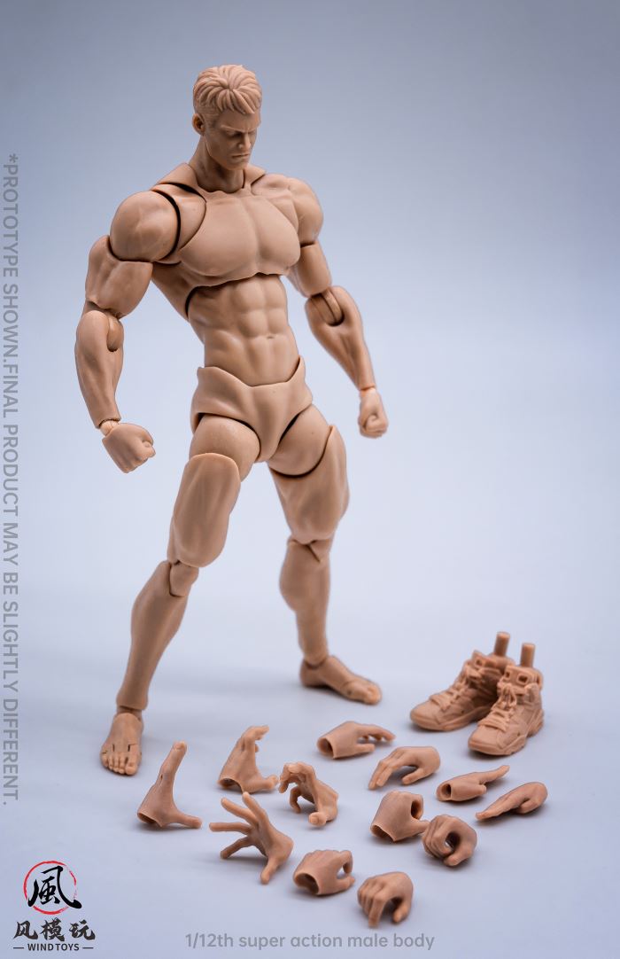 Super Action Male Body 1/12