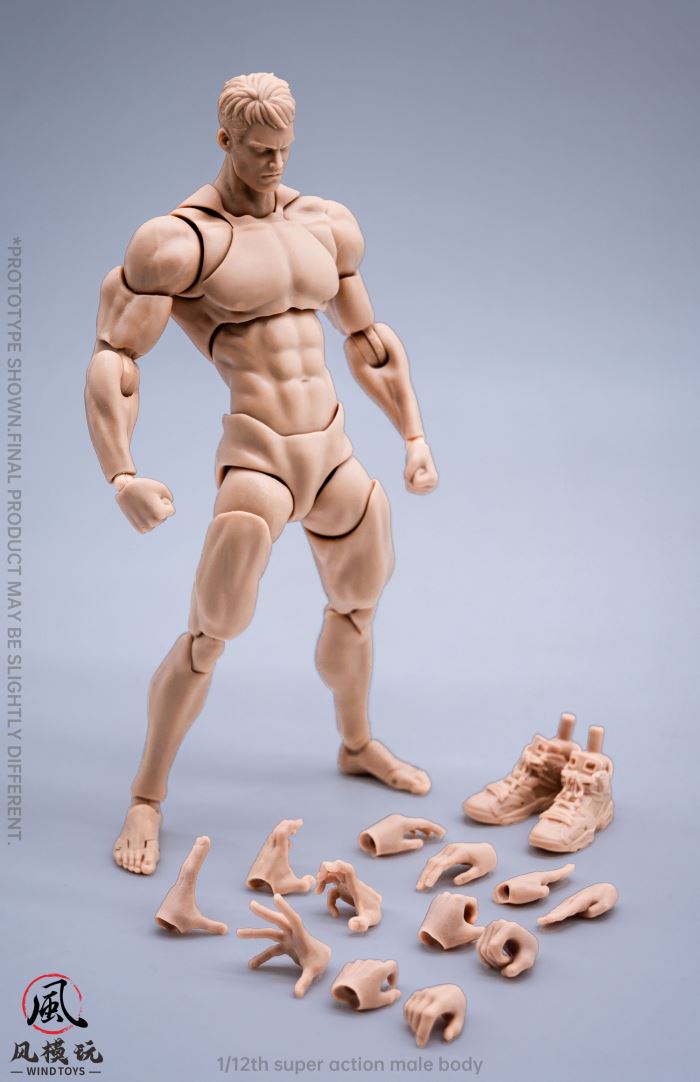 Super Action Male Body 1/12