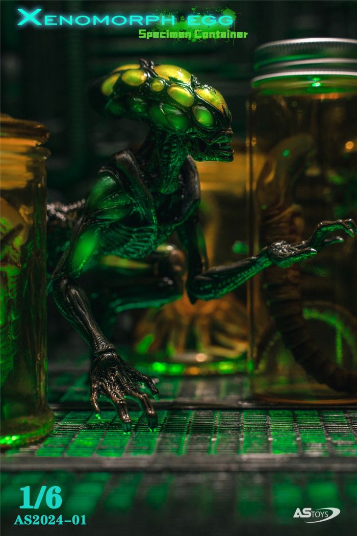 Alien insect luminous vessel scene decoration
