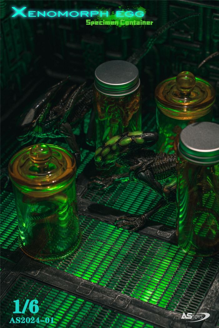 Alien insect luminous vessel scene decoration