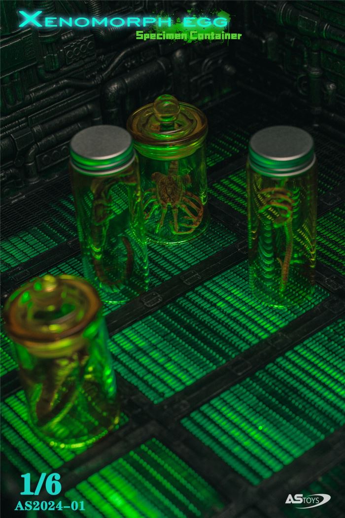 Alien insect luminous vessel scene decoration