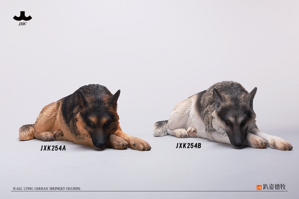 Prone German Shepherd JXK254 1/6
